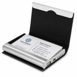 Custom Visiting Card Holder Power Bank for Clients