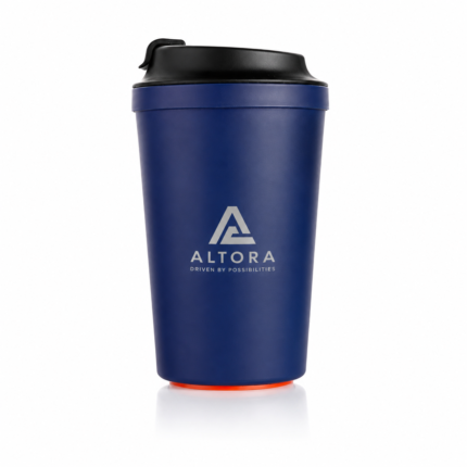 Personalized Suction Coffee Cup with Brand Logo 2