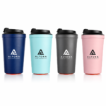 Personalized Suction Coffee Cup with Brand Logo 3