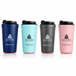 Personalized Suction Coffee Cup with Brand Logo 4