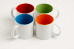 Two Tone 350 ml Ceramic Mug with Company Logo
