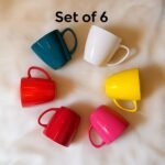 Unbreakable Solid Color Tea Cups for Corporate Gifting