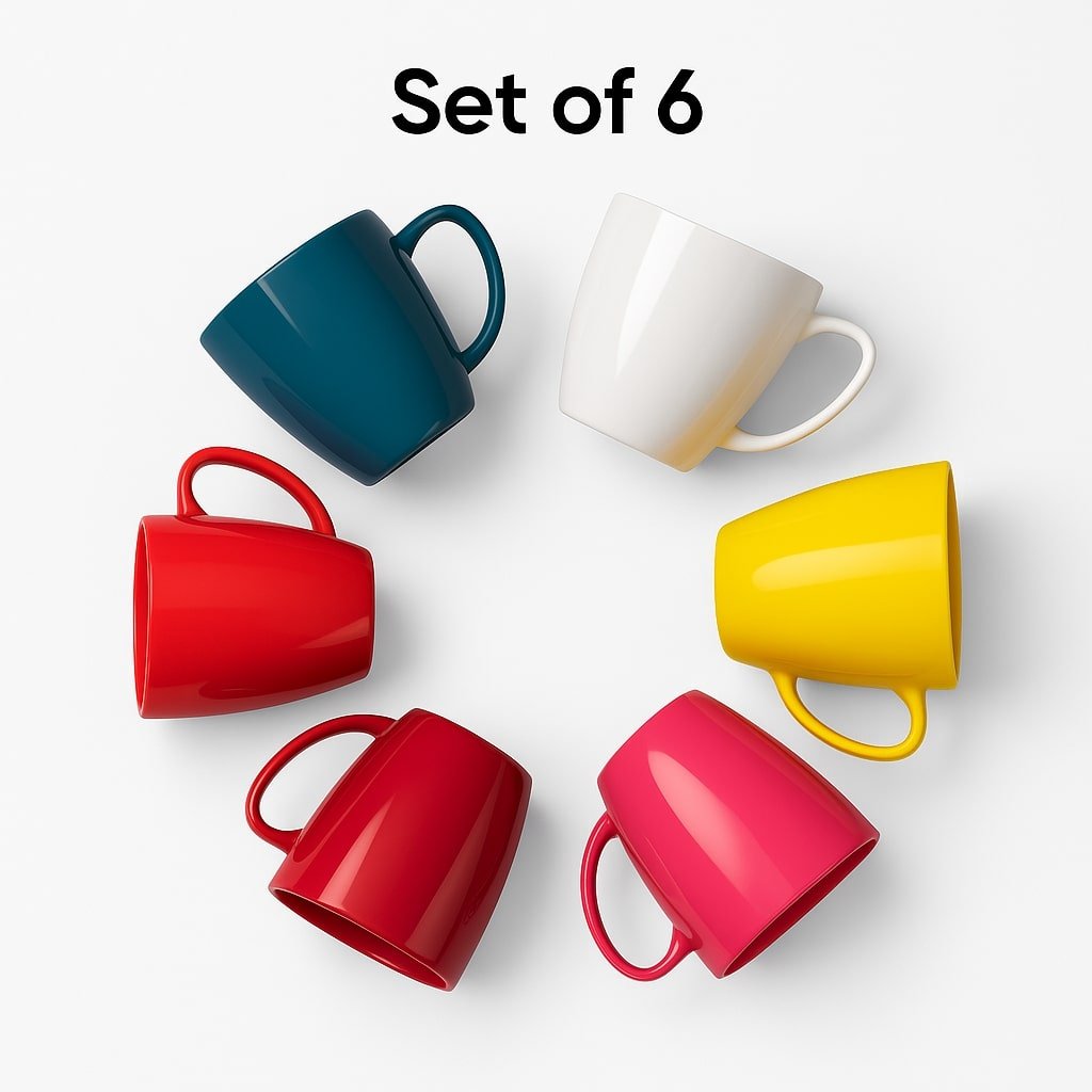 Unbreakable Solid Color Tea Cups for Corporate Gifting