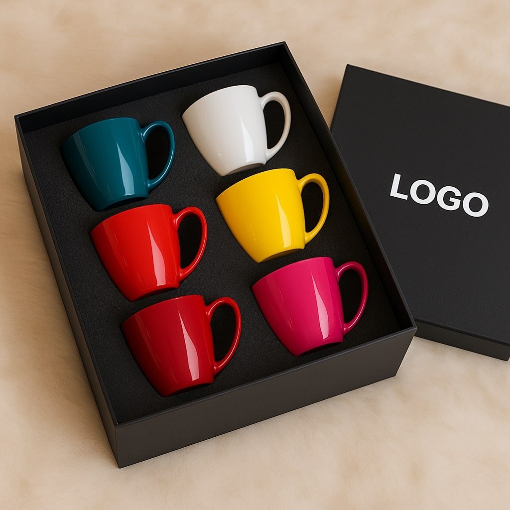 Unbreakable Solid Color Tea Cups for Corporate Gifting