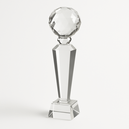 Crystal Trophy Award for employees and corporate events