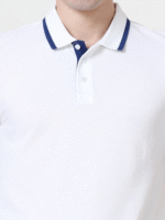 PUMA Pique Tipping Polo With Company Logo