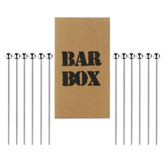 BarBox Stainless Steel Cocktail Picks