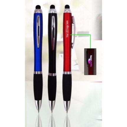 2 in 1 Multi Color LED Ball Pen