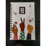 Custom Printed A5 Spiral Notebook With Wiro Binding