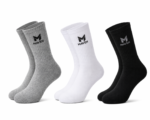 Custom printed socks with brand logo 2