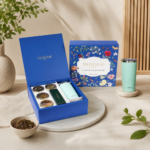 Logo printed luxury tea gift set 2