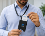 Hanging Visiting card holder for employees 3