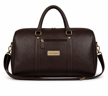 Personalized Duffle Bag With Brand Logo