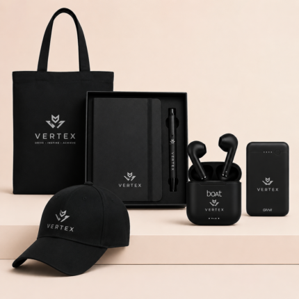 Company swag box for events