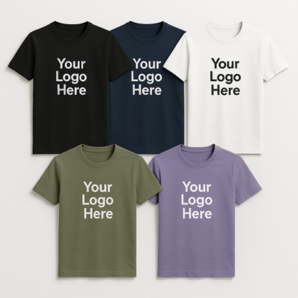 Custom corporate tshirts with brand logo