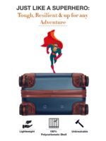 The Wayfarer – Retro-Modern Polycarbonate Luggage by Fur Jaden