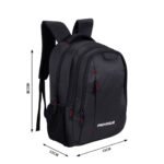 Provogue Highbrow 36L Black Laptop Backpack