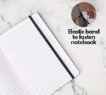A5 Notebook with Mobile Pocket