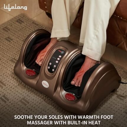 Lifelong Foot & Leg Massager with Heat & Kneading