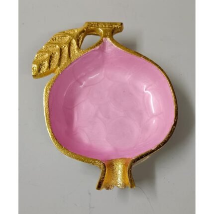 Decorative Pomegranate Aluminum Bowl