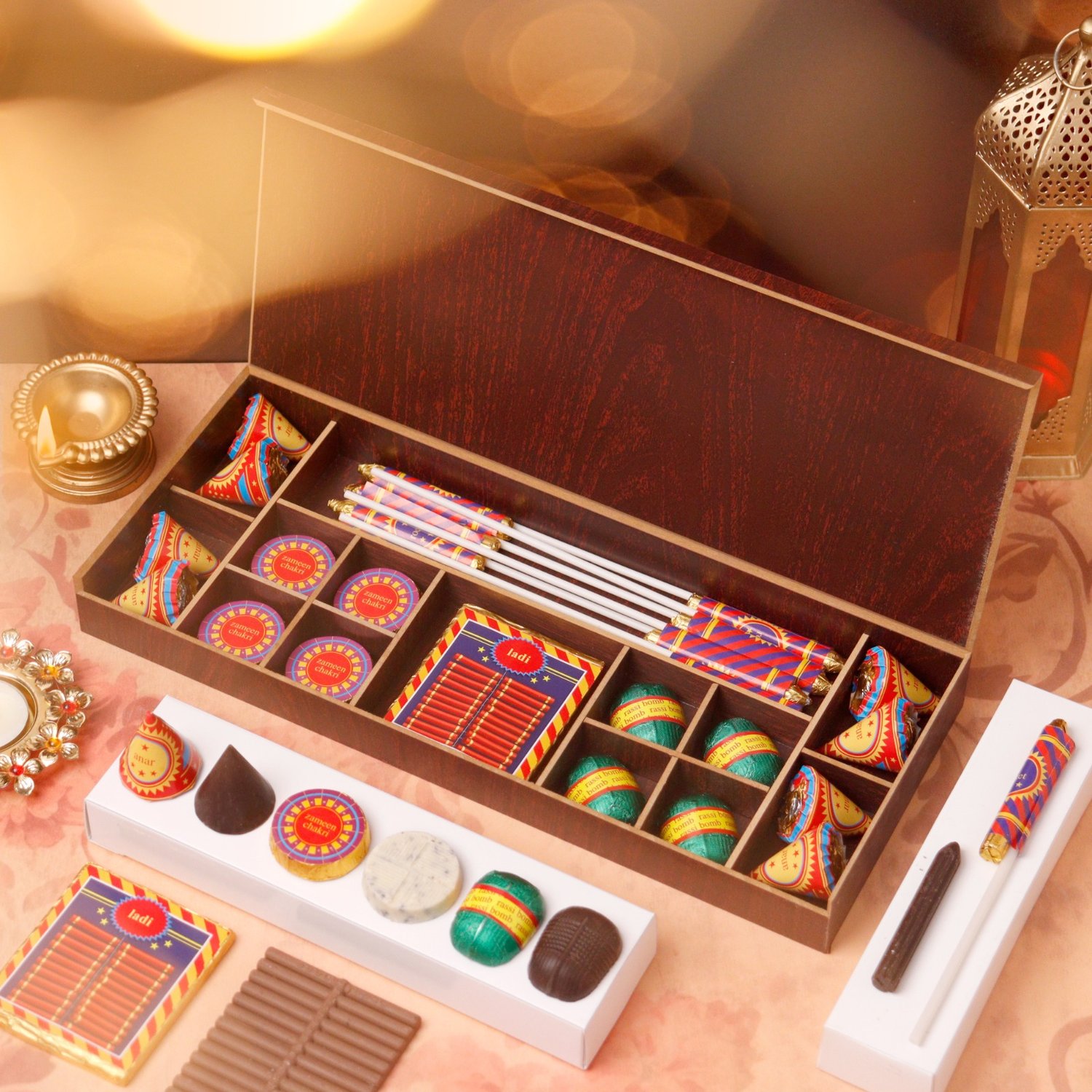 Compact Diwali Crackers Hamper Compact Diwali Crackers Hamper