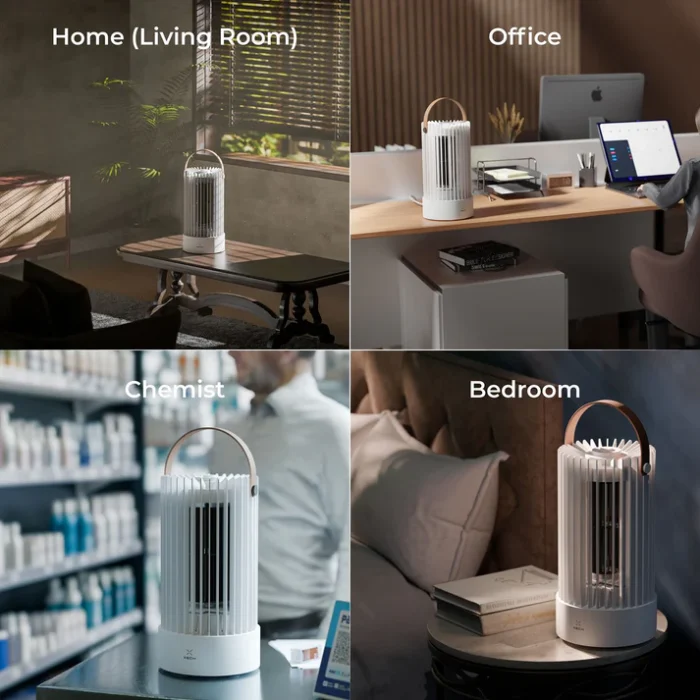 Future Fan PRO – XECH High-Speed Bladeless Table Fan