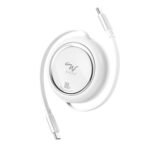 Retractable USB-C to USB-C Fast Charging Cable