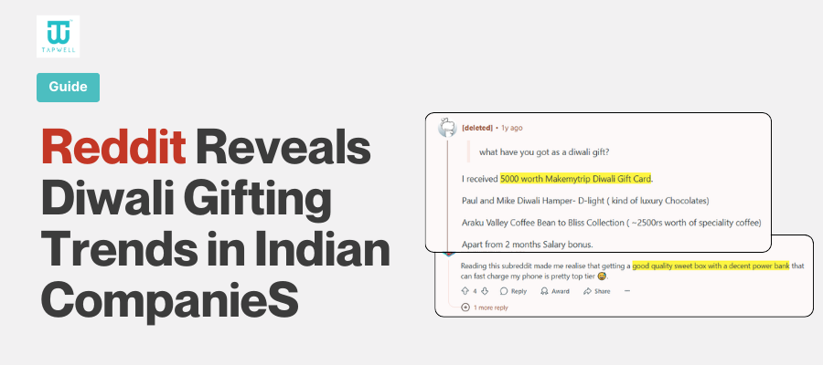 Reddit Reveals Diwali Gifting Trends in Indian CompanieS