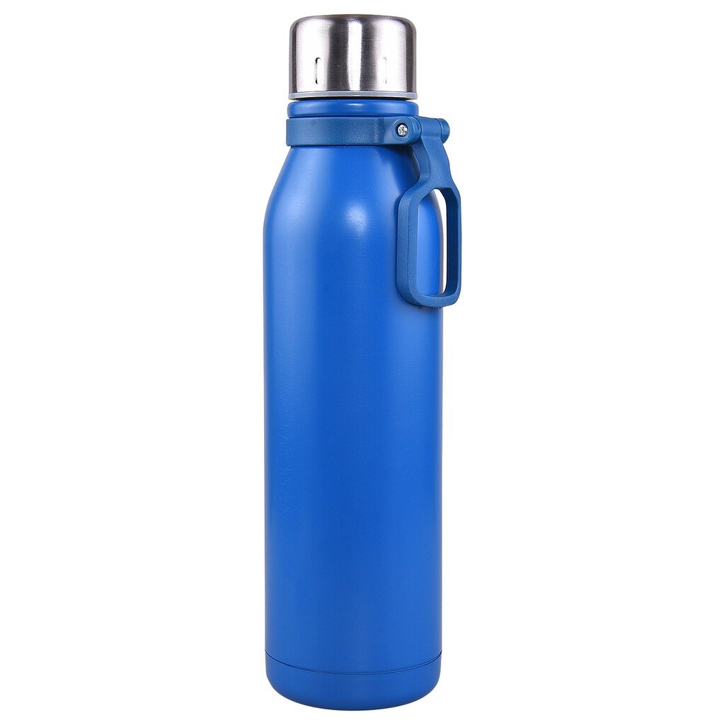 Boston – Stainless Steel Sports Bottle with Silicone Handle Boston – Stainless Steel Sports Bottle with Silicone Handle