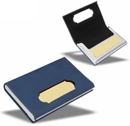 Metal Card Holder- Gold Plate Finish