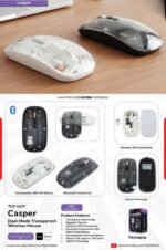 Casper – Dual Mode Transparent Wireless Mouse