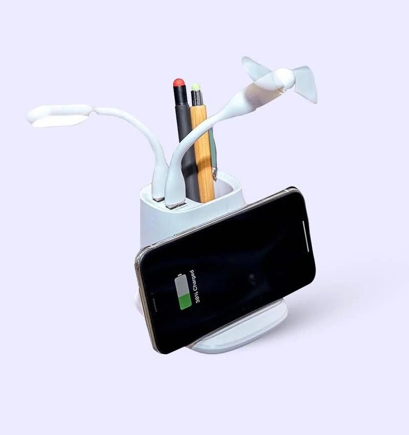 PYD 6-in-1 Multi-Functional Desk Gadget Table Top PYD 6-in-1 Multi-Functional Desk Gadget Table Top