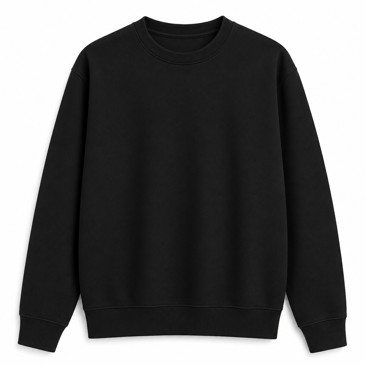Custom Logo Printed Sweatshirt Black Custom Logo Printed Sweatshirt Black