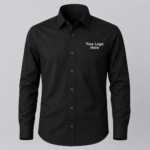 Customizable Formal Shirt Black