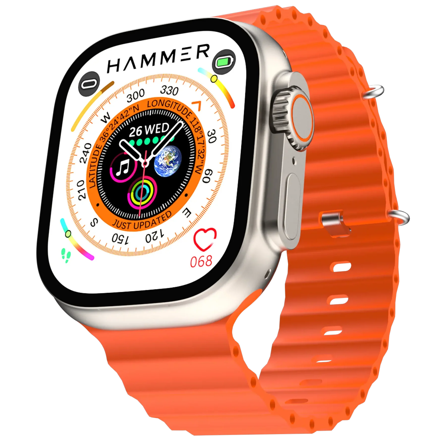 HammerUltraClassicSmartwatchwithcallingfeatutres
