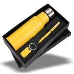 Bottle, Pen & Keychain Gift Set