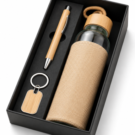 Bamboo Bottle Set