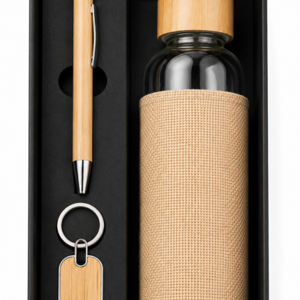 Bamboo Bottle Set