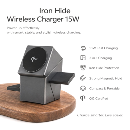 Iron Hide Wireless Charger 15W