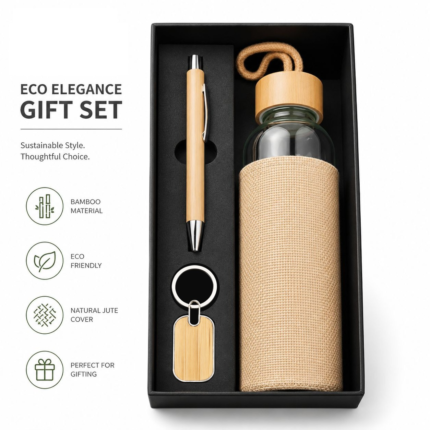 Bamboo Bottle Buddy Set