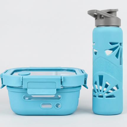 Glasafe Lunch Box & Bottle Combo